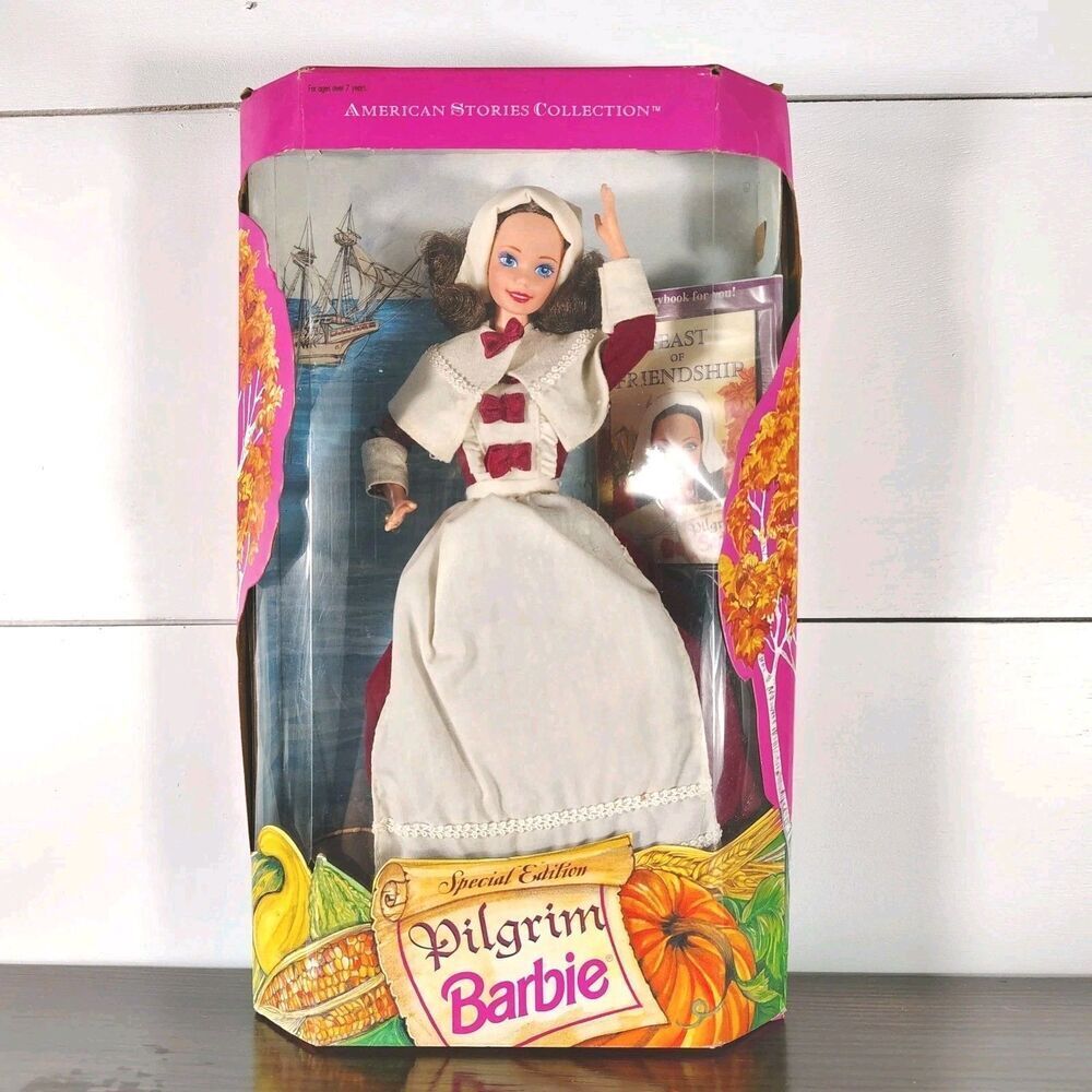 Pilgrim Barbie American Stories Special Edition #12577 NRFB Vintage